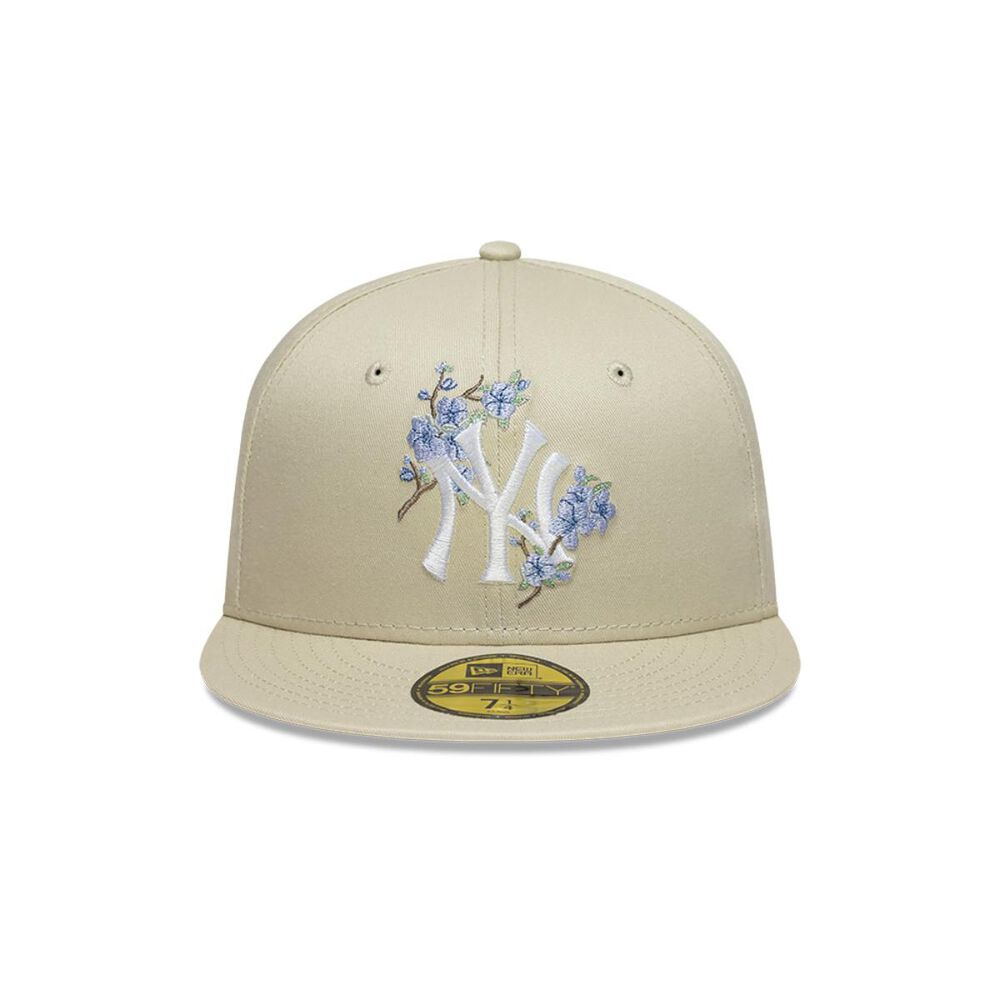 Gorra 59fifty New York Yankees Mlb Floral Beige image number 2.0