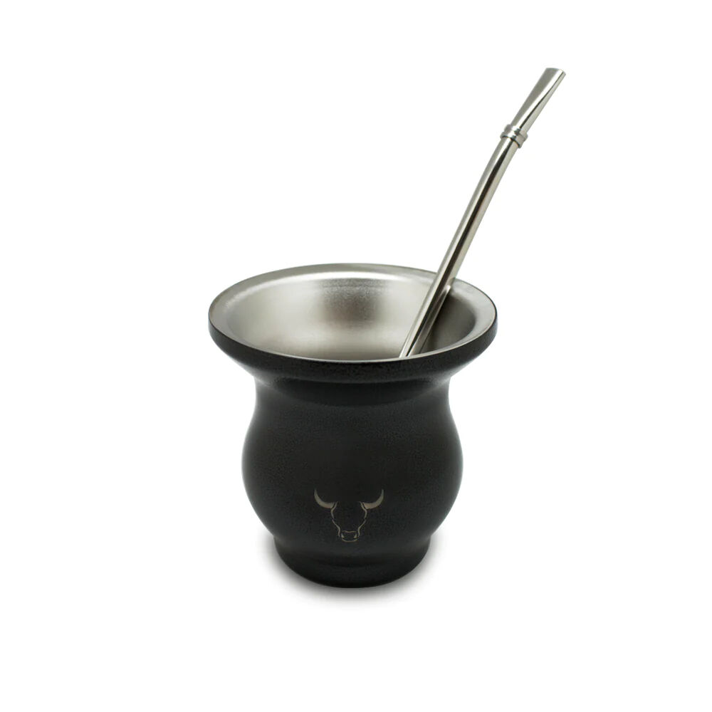 Mate Insulado Wayu Set Con Bombilla 236ml Acero image number 1.0