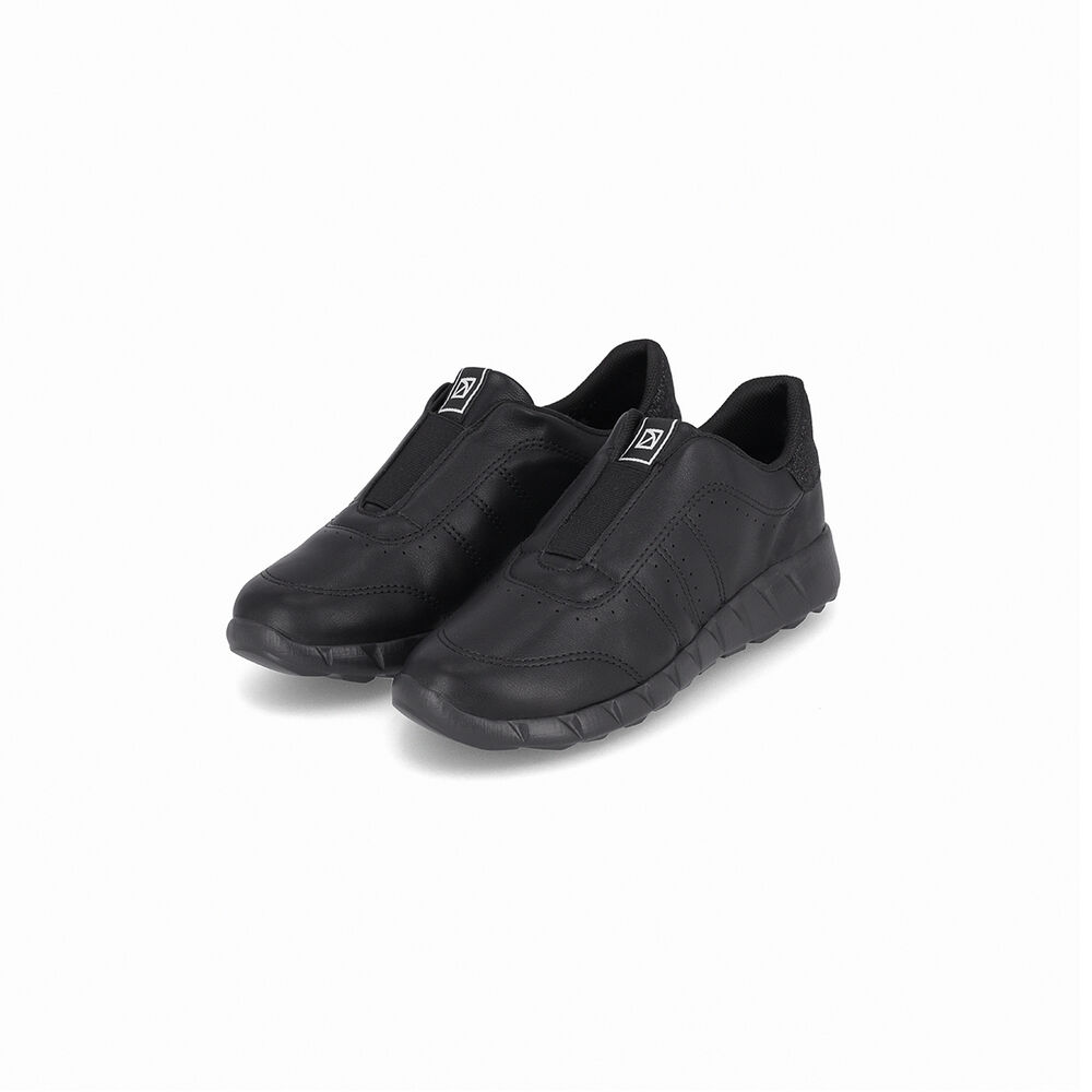 Zapatilla Urbana Mujer Negro/glitter Fabi Piccadilly image number 1.0