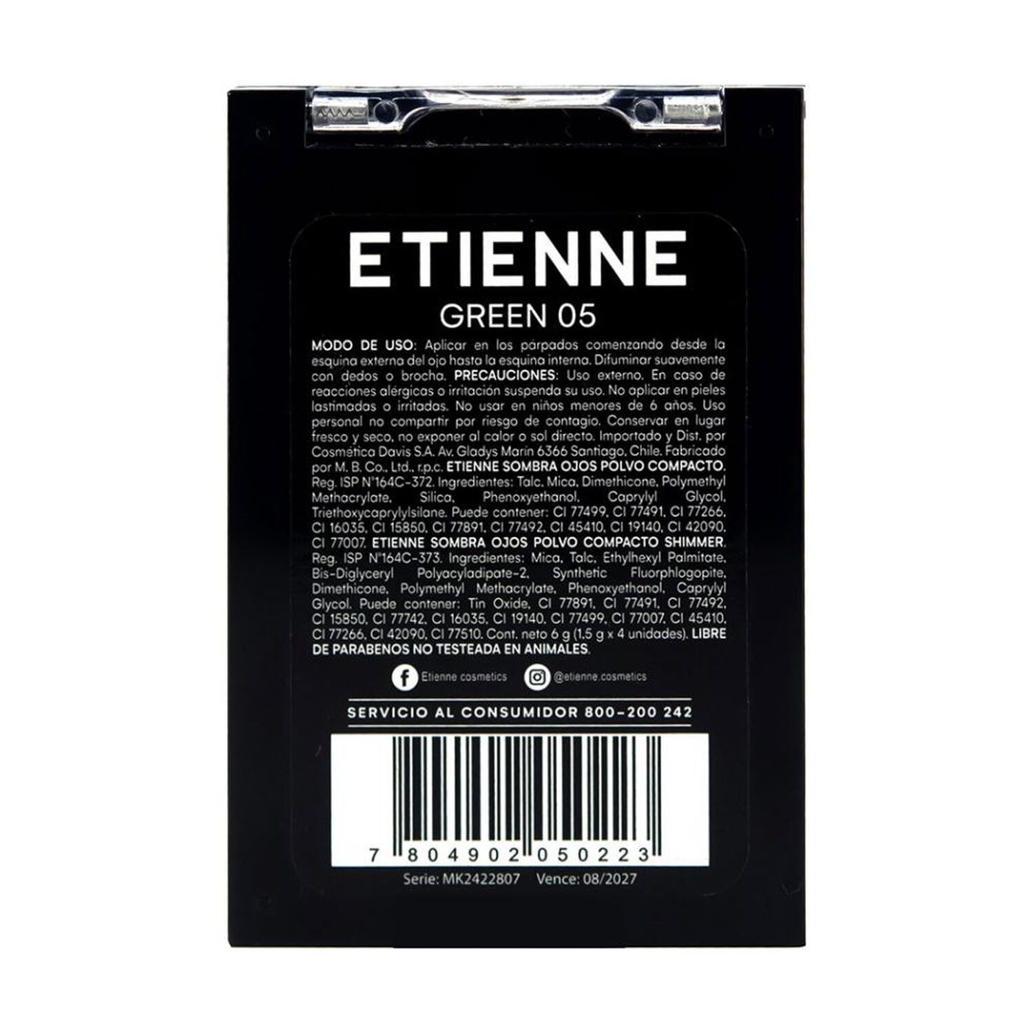 Sombras X4 Professional X05 Green Etienne image number 2.0