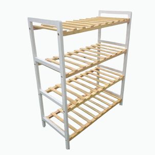 Estante Organizador Zapatero Multiuso 5 Niveles De Madera