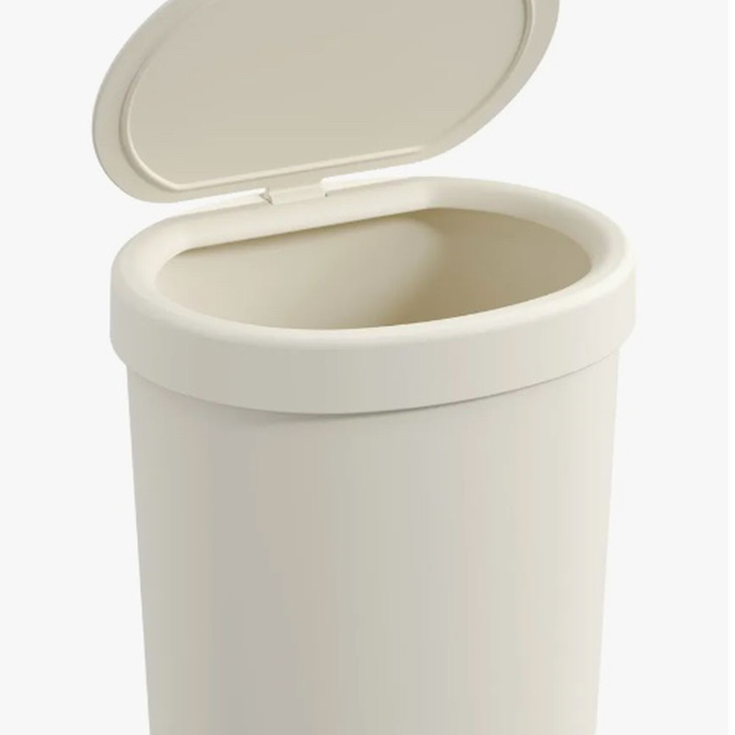 Basurero Con Tapa Blanco 2,5 L image number 1.0