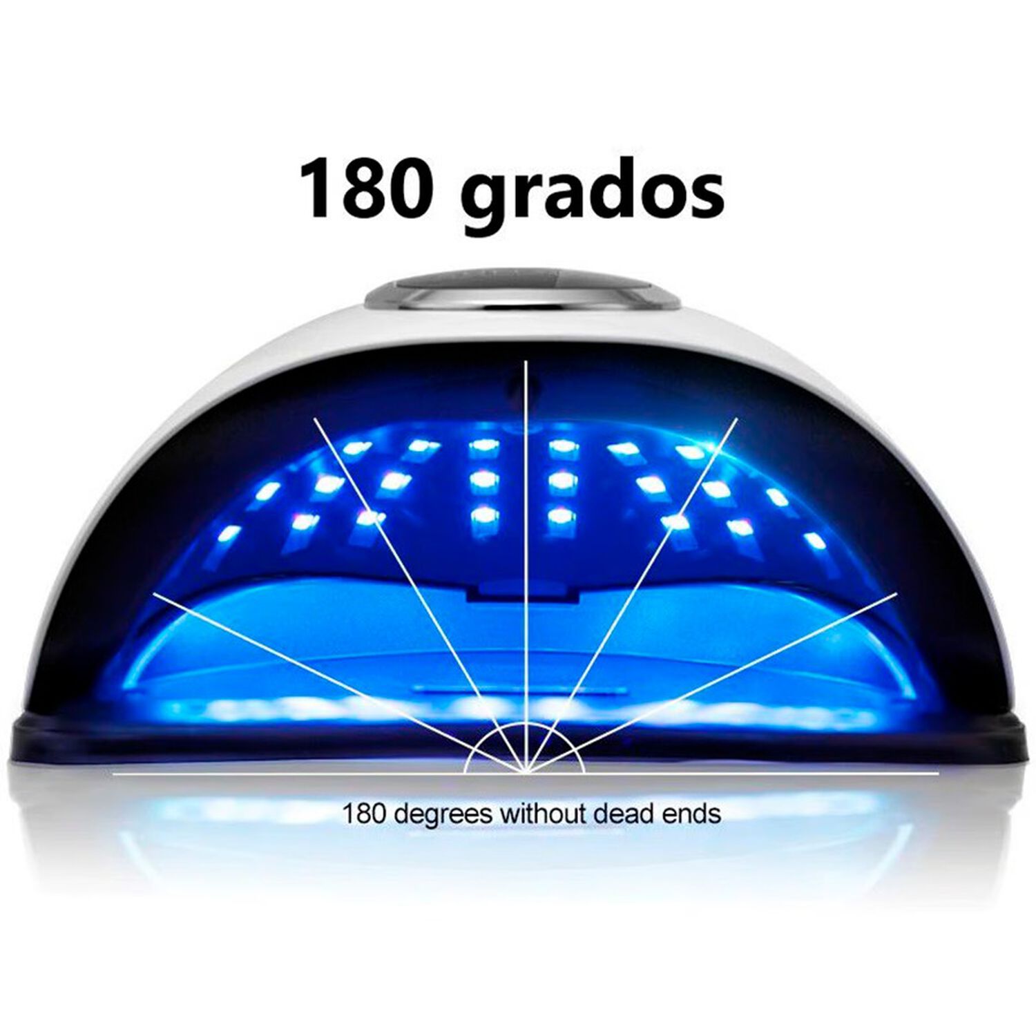L&aacute;mpara De U&ntilde;as Uv Led Lke 268w Con Sensor Y Temporizador Color Rosa image number 2.0