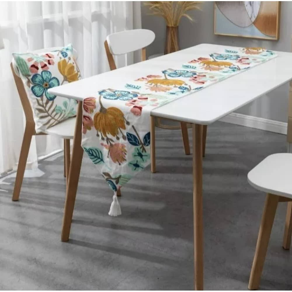 Camino De Mesa Dise&ntilde;o Bordado Camino De Mesa Decoraci&oacute;n image number 0.0