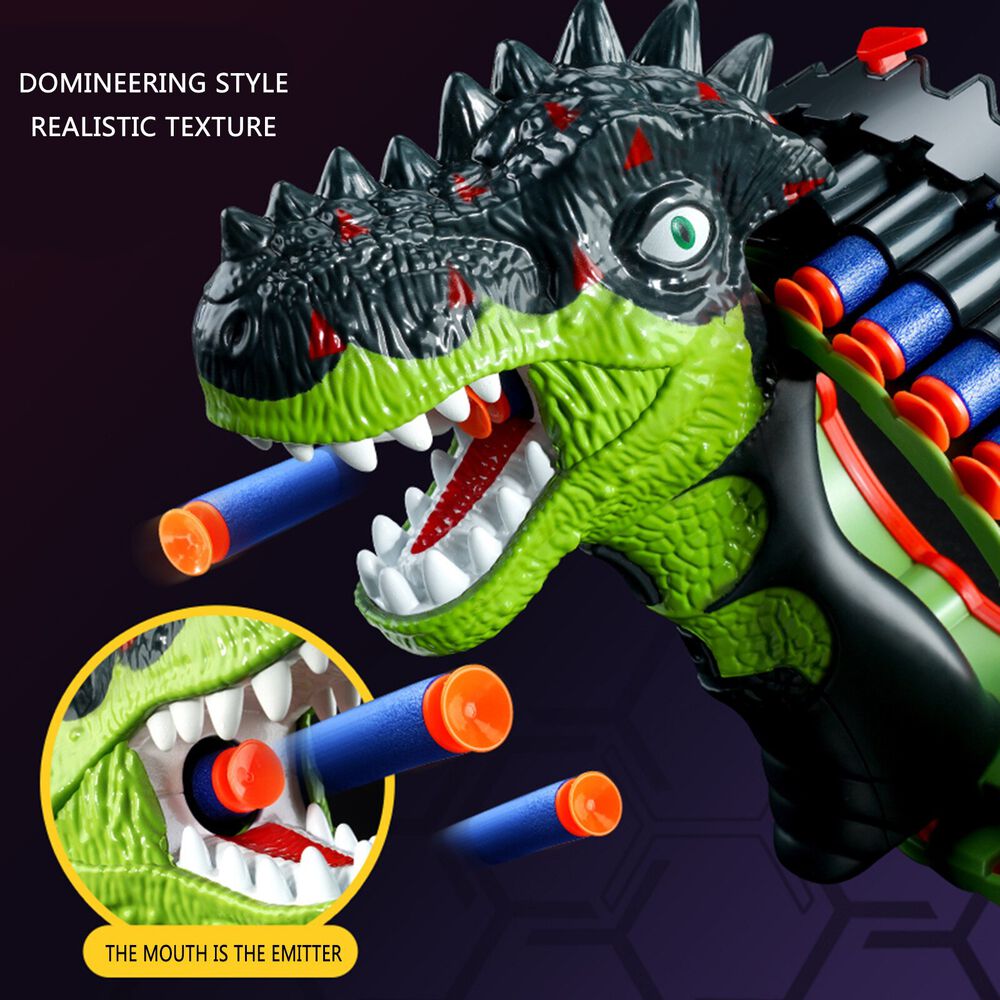 Juguete Lanzador Dardos Dinosaurio Para Niños image number 4.0