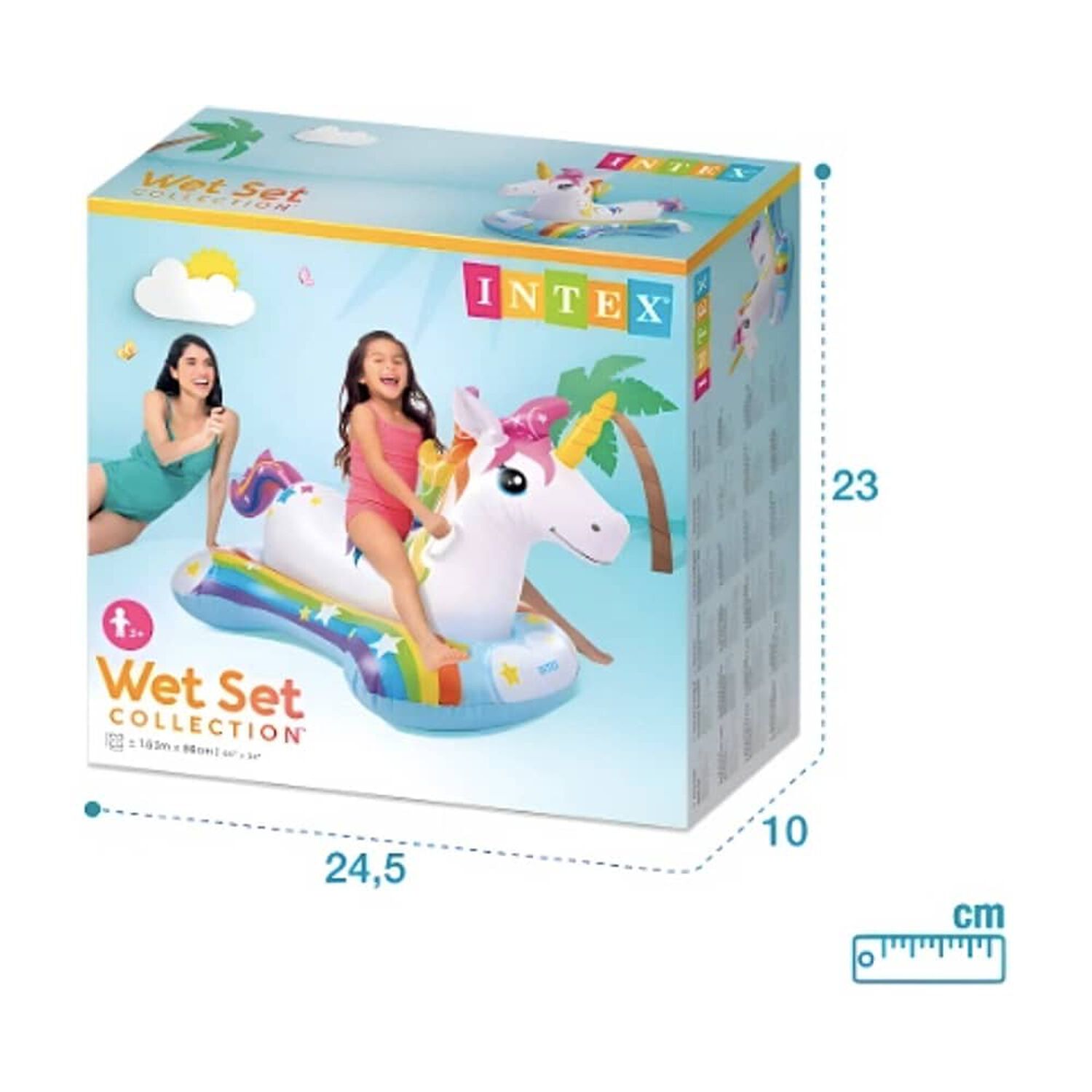 Inflable Montable De Unicornio image number 2.0