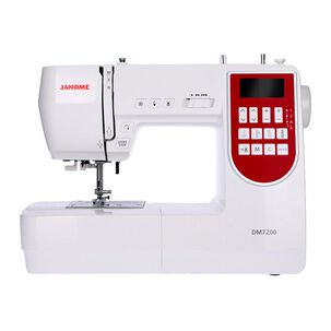 Combo Janome M&aacute;quina de Coser DM7200 + M&aacute;quina Overlock 8002D