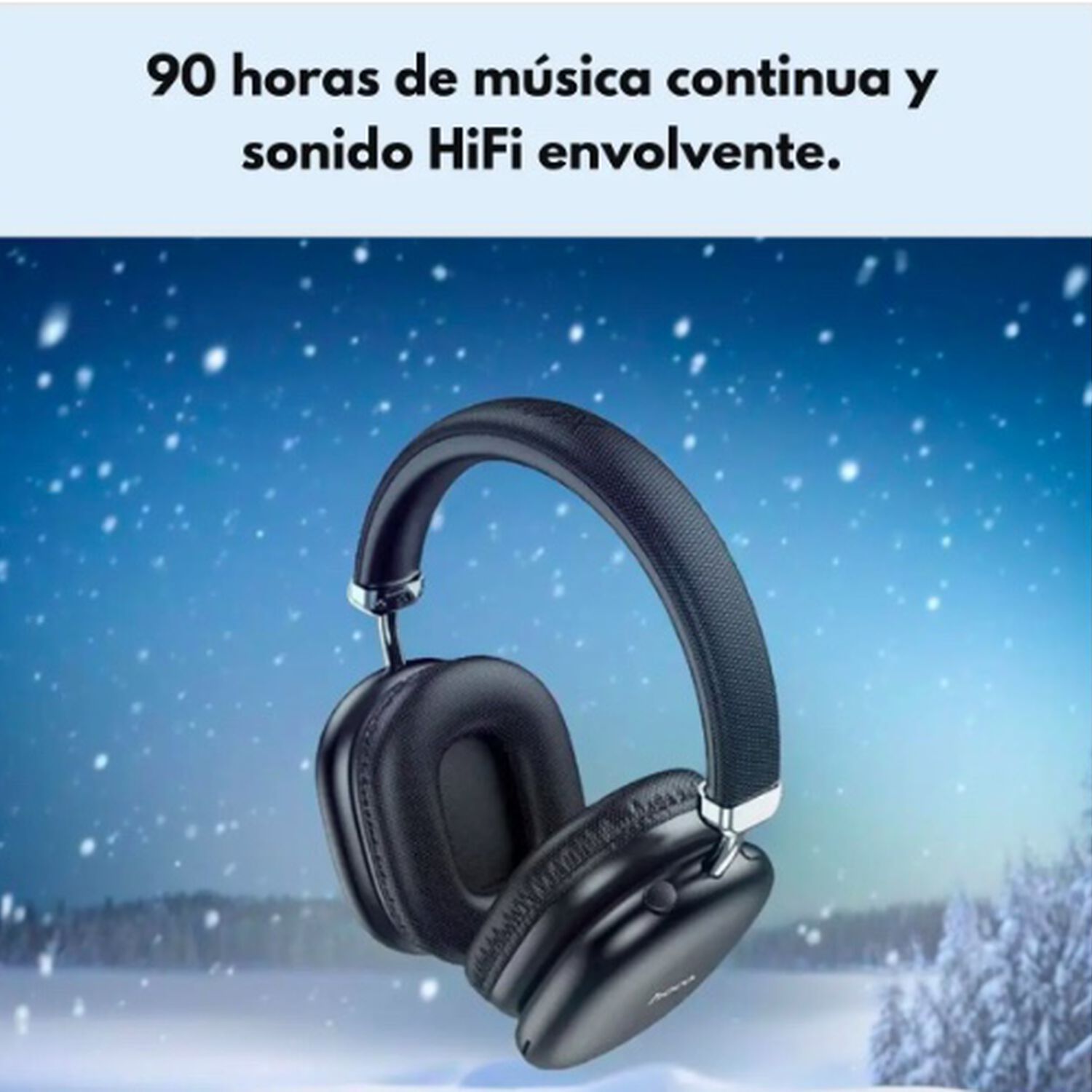 Aud&iacute;fonos Bluetooth Negro image number 1.0