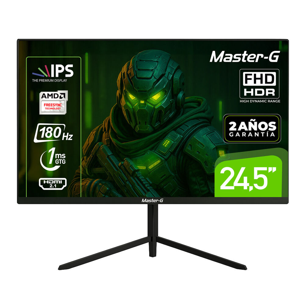 Monitor Gamer 24,5" Fhd Ips Hdr 180hz 1ms Mgmg2440p Master-g image number 0.0