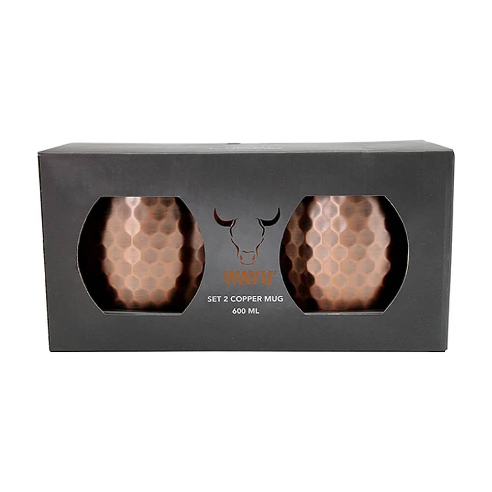 Set De 2 Mugs De Cobre Wayu Tragos Moscow Mule Mojito Bar image number 2.0