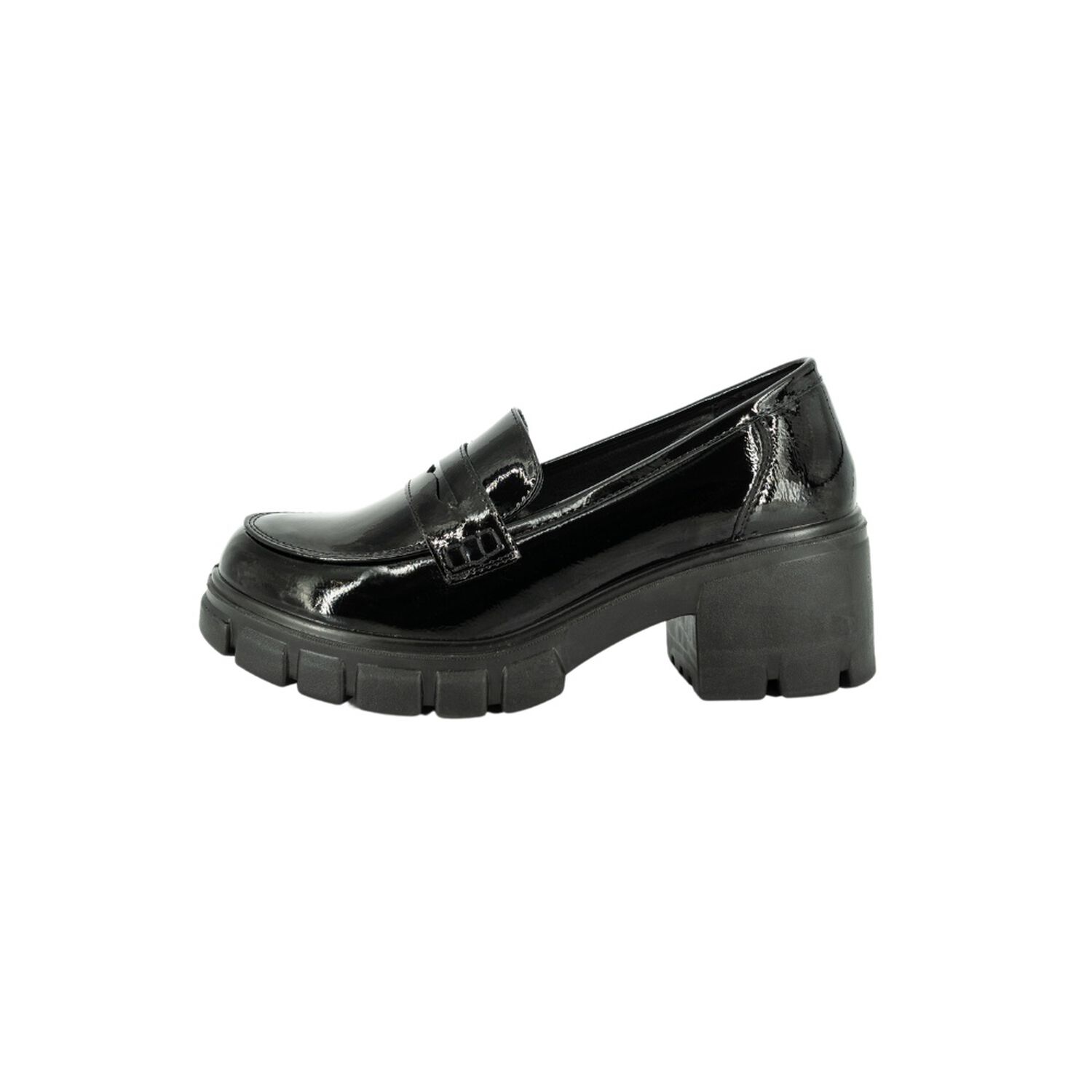 Mocasin Murcia Negro Charol Alquimia image number 1.0