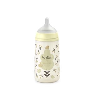 Mamadera 270ml Fisiol&oacute;gica Silicona Fm Birdies Beige