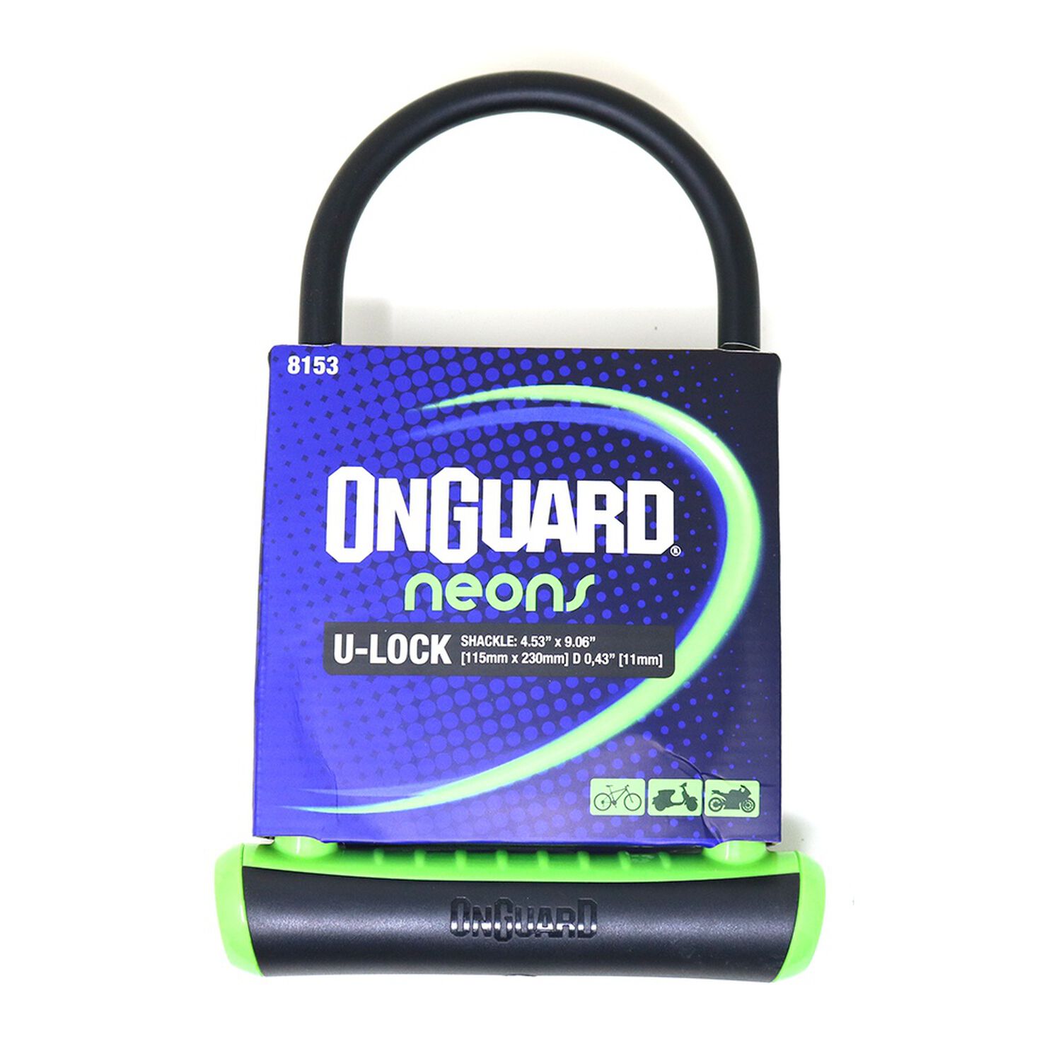 Candado Onguard Llave U-lock Ns 115x230mm image number 1.0