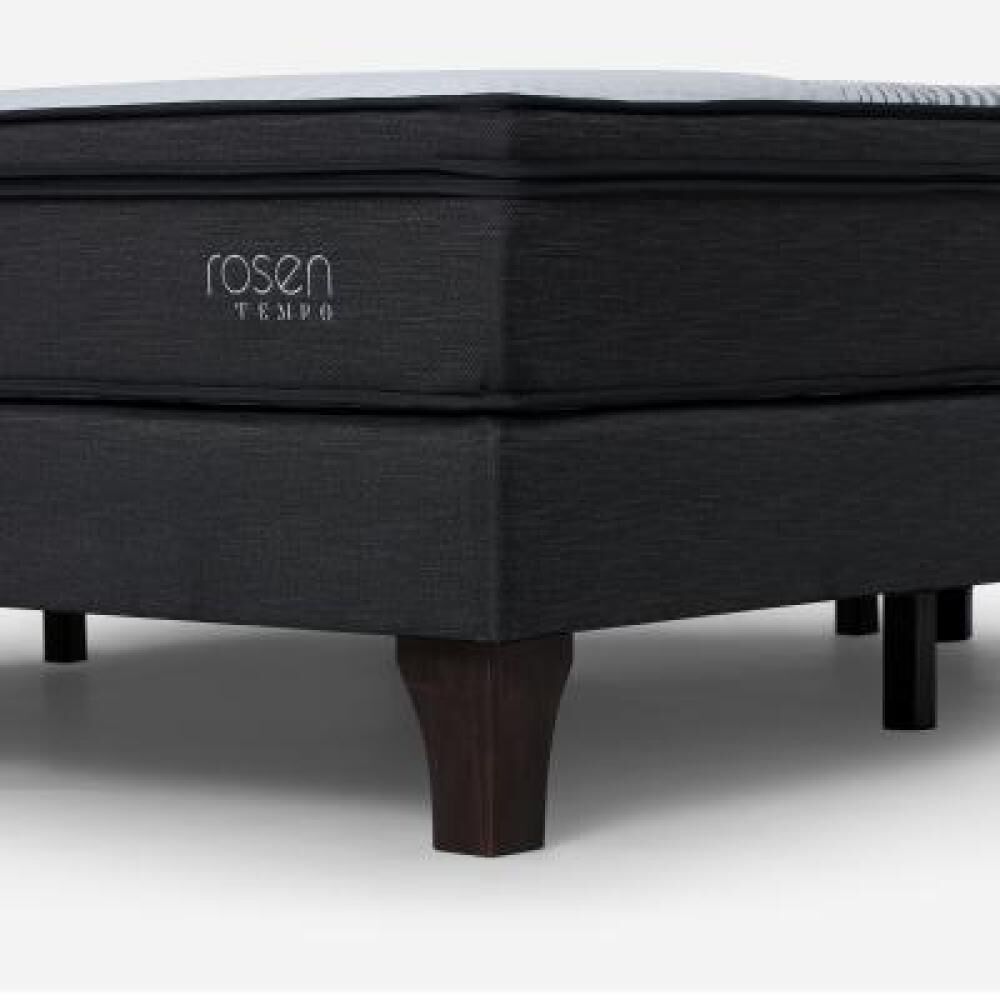 Cama Europea Rosen Tempo / 2 Plazas / Base Dividida + Respaldo Ivar image number 7.0