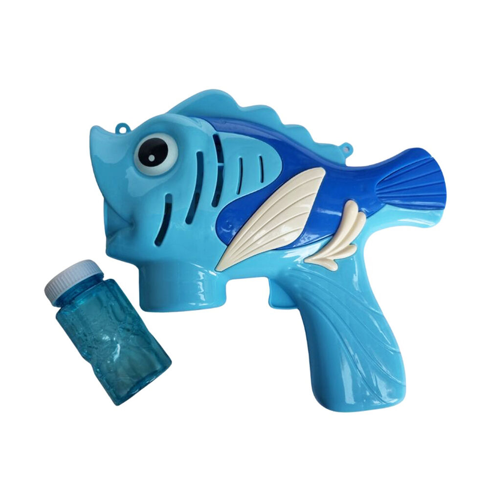 Pistola Lanza Burbujas Pez Juguete Aire Libre Ni&ntilde;os +liquido image number 0.0