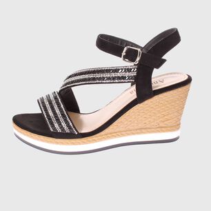 Sandalia Terrapl&eacute;n Negro Andarina Art. 5a89835black