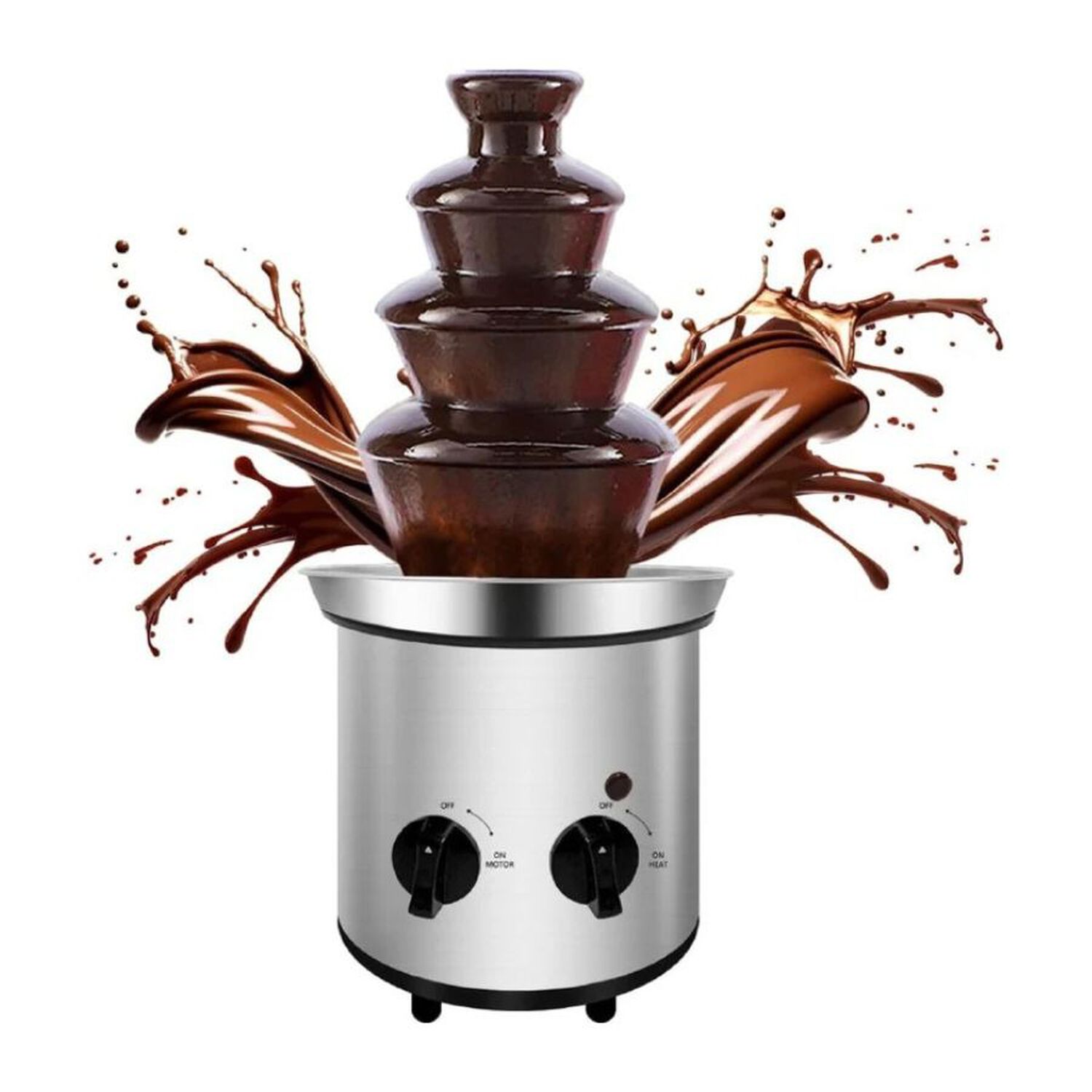 Fuente De Chocolate Acero Inoxidable Cascada Fondue Fiesta image number 2.0