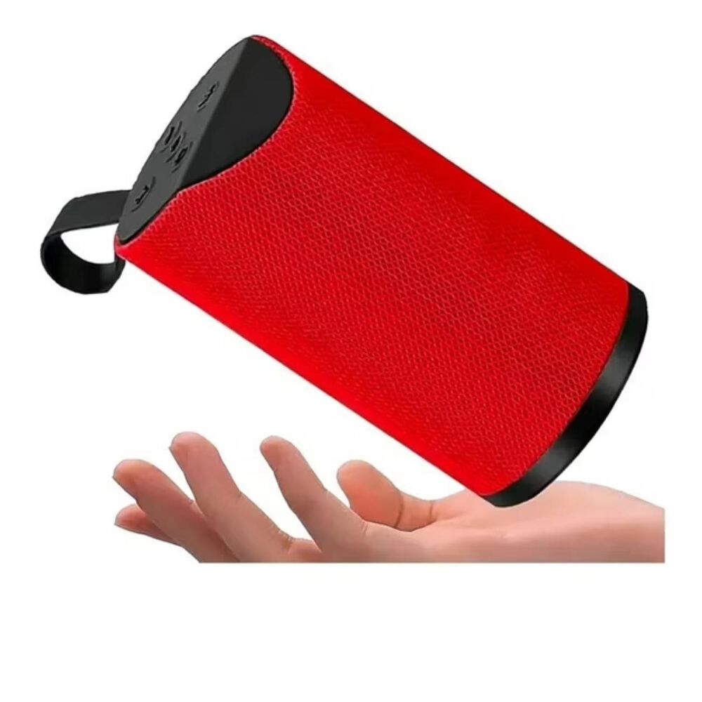 Parlante Bluetooth Portatil Tws Usb Rojo P391 image number 1.0