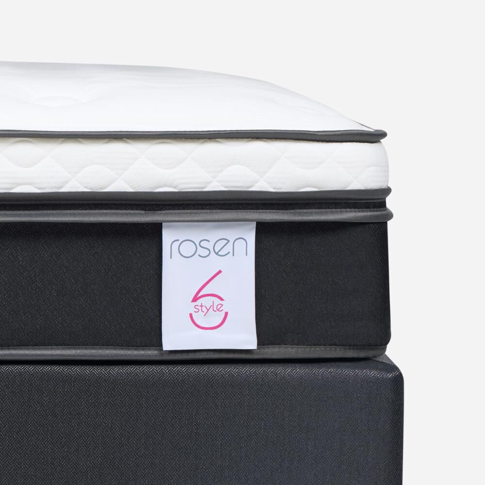 Cama Europea Rosen New Style 6 / 2 Plazas / Base Normal image number 5.0