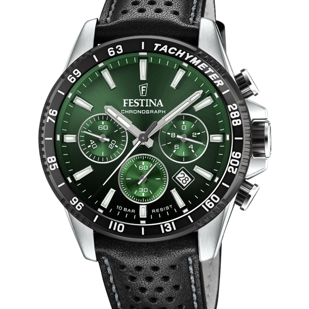 Reloj F20561/5 Festina Verde Hombre Timeless Chronograph image number 0.0