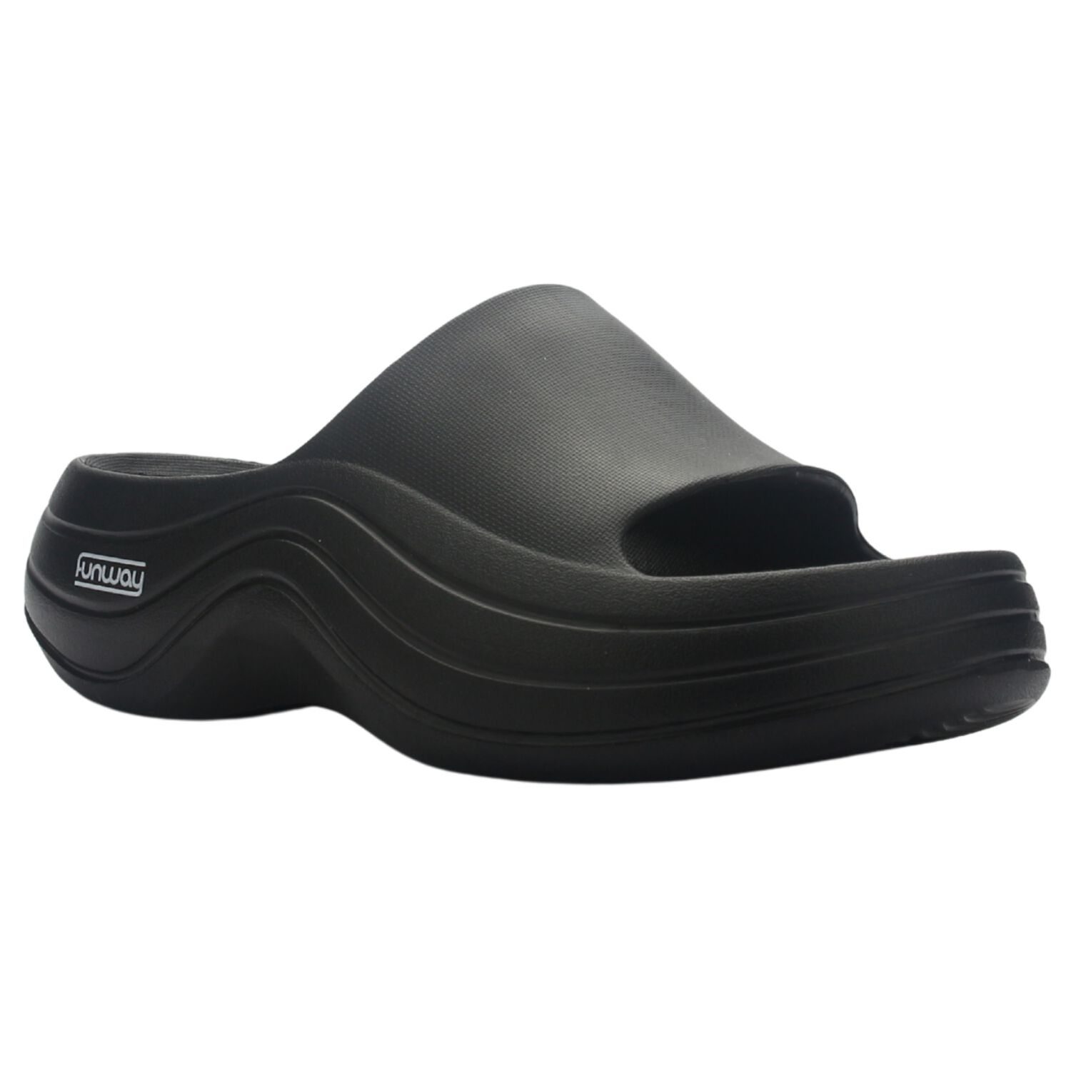 Sandalia Mujer Casual Negro Funway Beach-35 image number 2.0