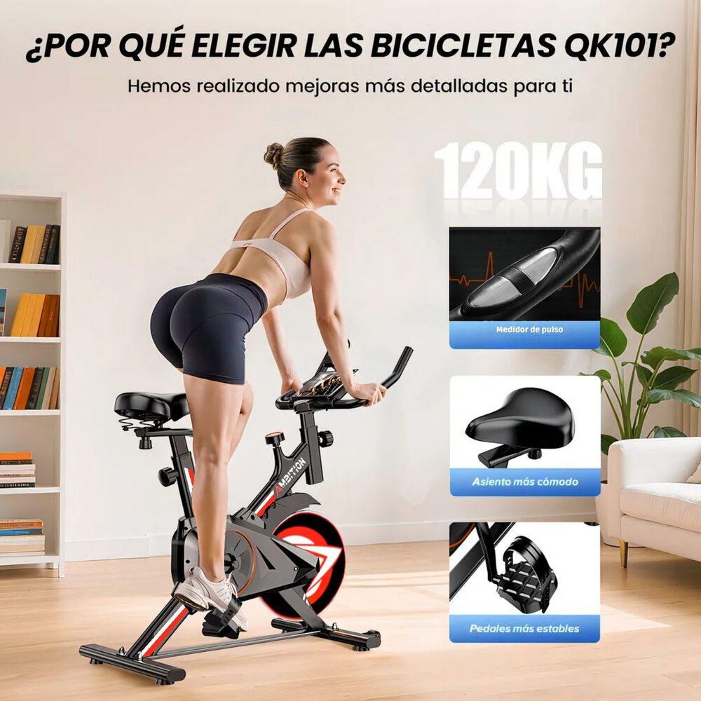 Bicicleta Spinning 6kg Resistencia Ambition image number 6.0