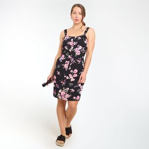 Vestido Print Pabilo Con Cierre En Espalda Mujer Geeps