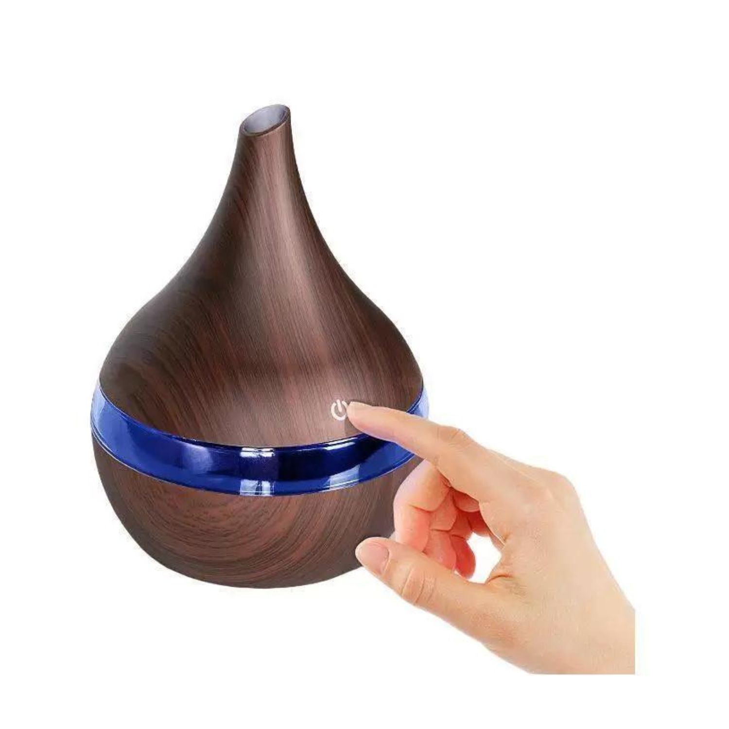 Humidificador Difusor Luz Led Color Marron Oscuro image number 3.0