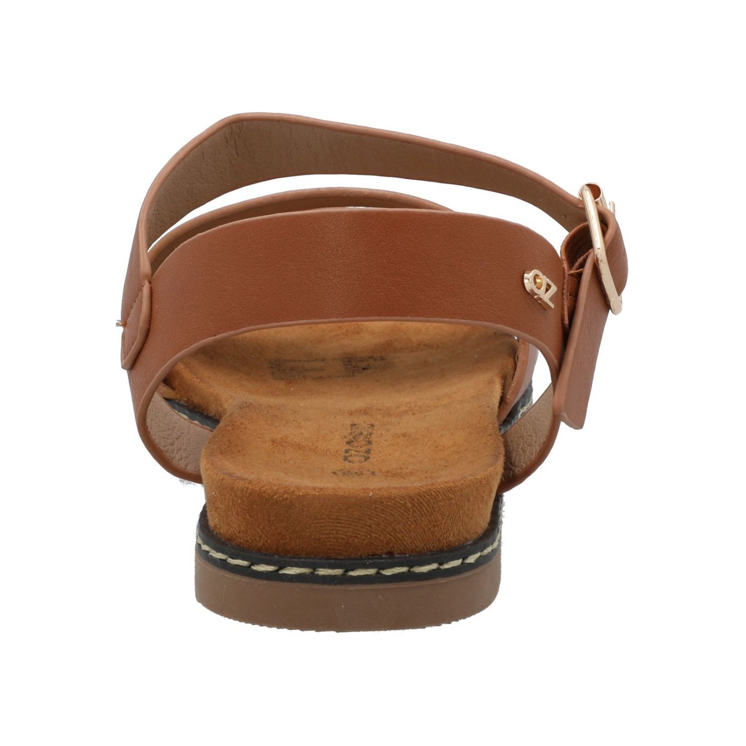 Sandalia Mujer Azaleia Bruna Cognac image number 4.0