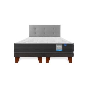 Cama Europea Flex Europedic Dual / 2 Plazas / Base Dividida + Respaldo