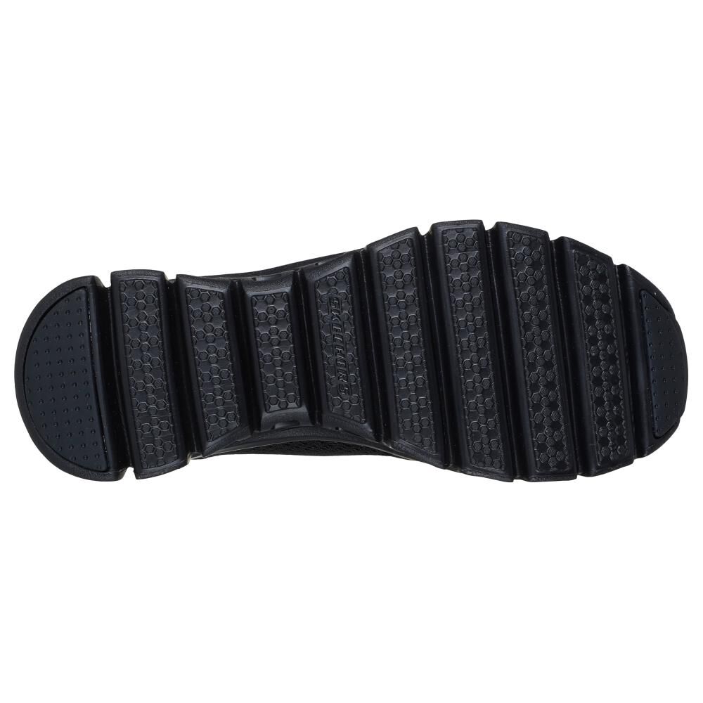 Zapatilla Urbana Mujer Skechers Glide-step Bbk image number 3.0
