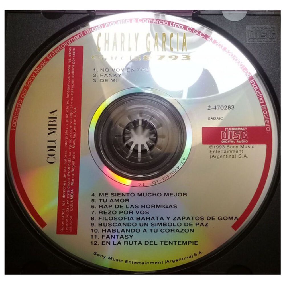 Charly Garcia - Garcia 87-93 | Cd image number 2.0