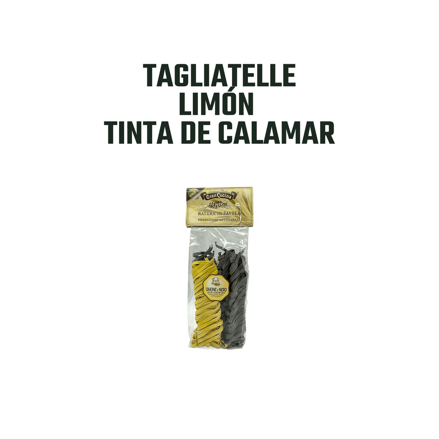 Pr Gran Cucina Tagliatelle Lim&oacute;n Y Tinta Calamar 1 X 250 Gr image number 2.0