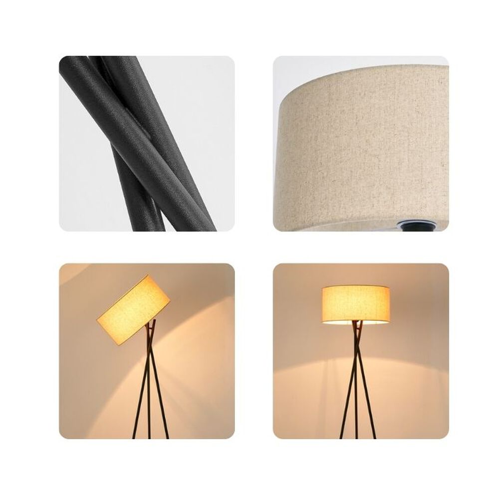 Lámpara De Pie Moderna De Estudio Foco Simple Led image number 2.0