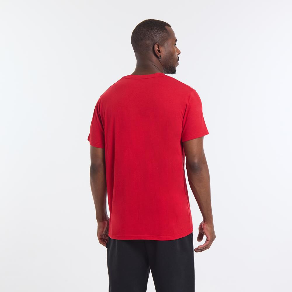 Polera Deportiva Estampada Manga Corta Cuello Redondo Hombre Wetland image number 3.0