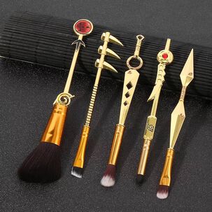 Set Naruto Brochas De Maquillaje