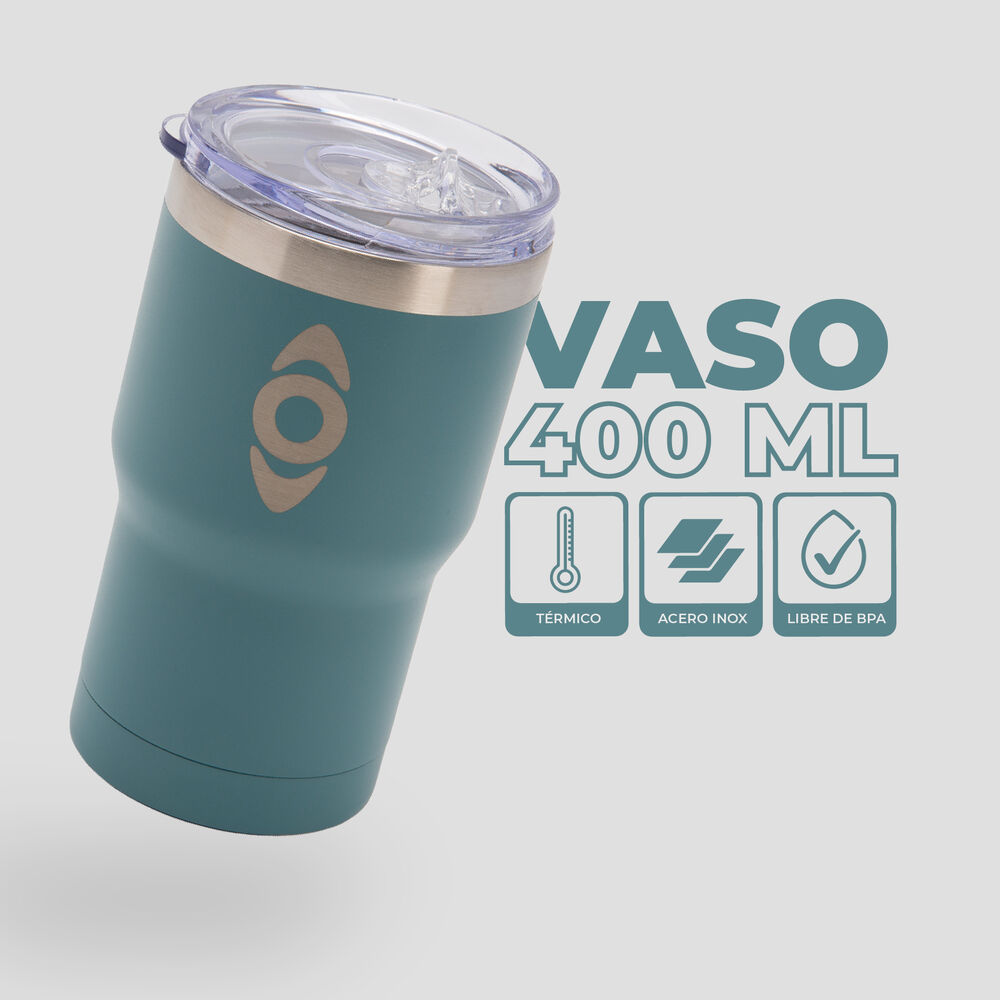 Termo Insulado Turquesa / Termo 400 Ml Kano image number 1.0