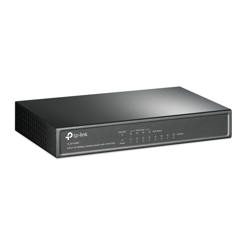 Switch Tp-link Tl-sf1008p 4 Puertos Poe + 4 Puertos Estándar image number 2.0