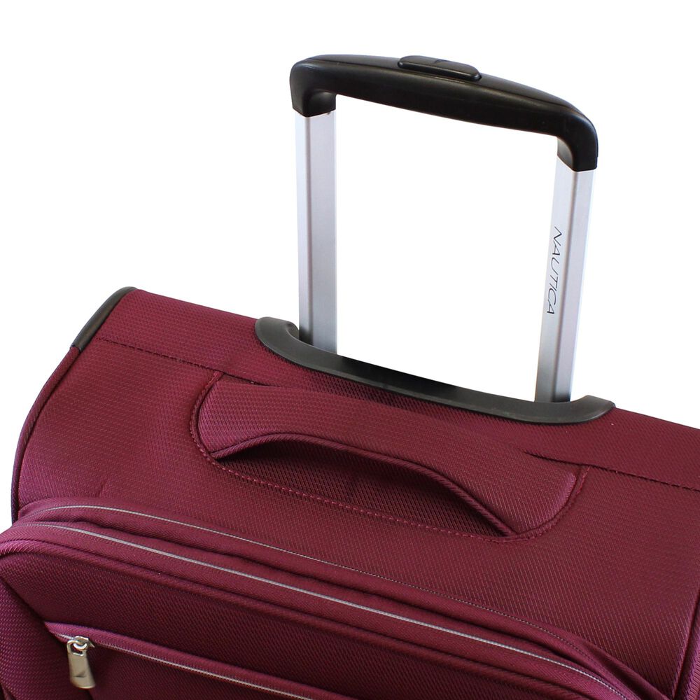 Maleta De Tela Mediana Nautica Valencia 20kg Burdeo image number 3.0