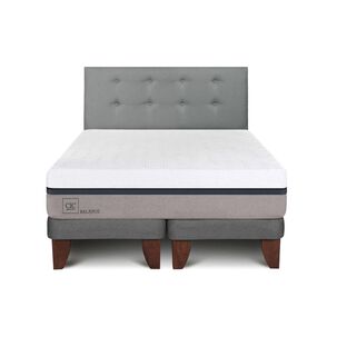 Cama Europea Cic Balance / 2 Plazas / Base Dividida + Respaldo