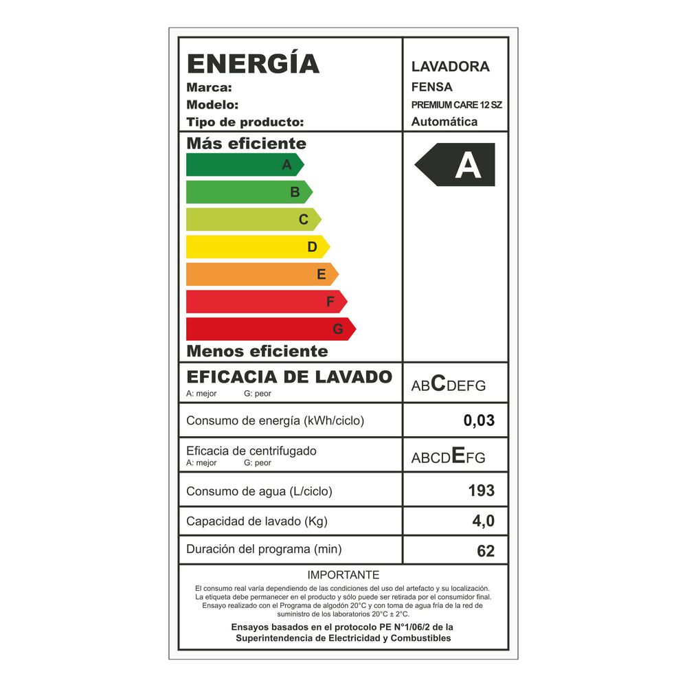 Lavadora Autom&aacute;tica 12kg Carga Superior Premium Care 12sz image number 7.0