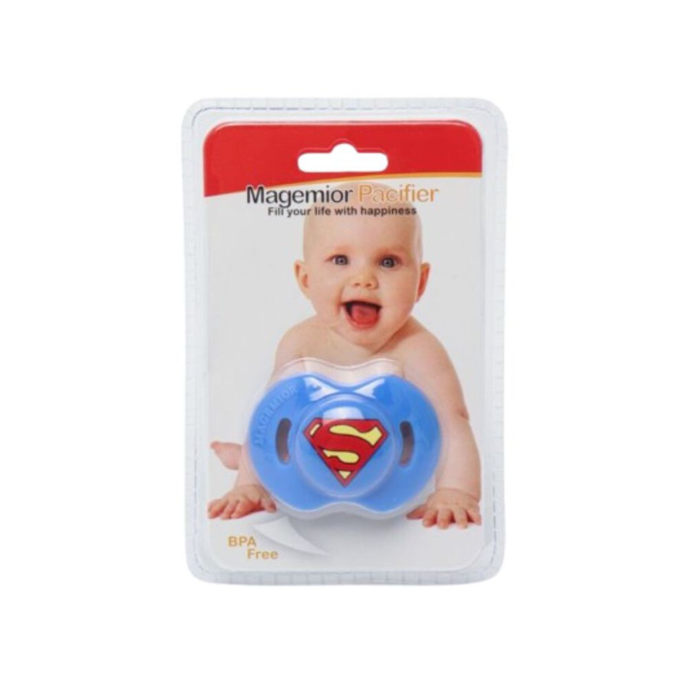 Chupete De Silicona Para Bebé Superheroe image number 3.0