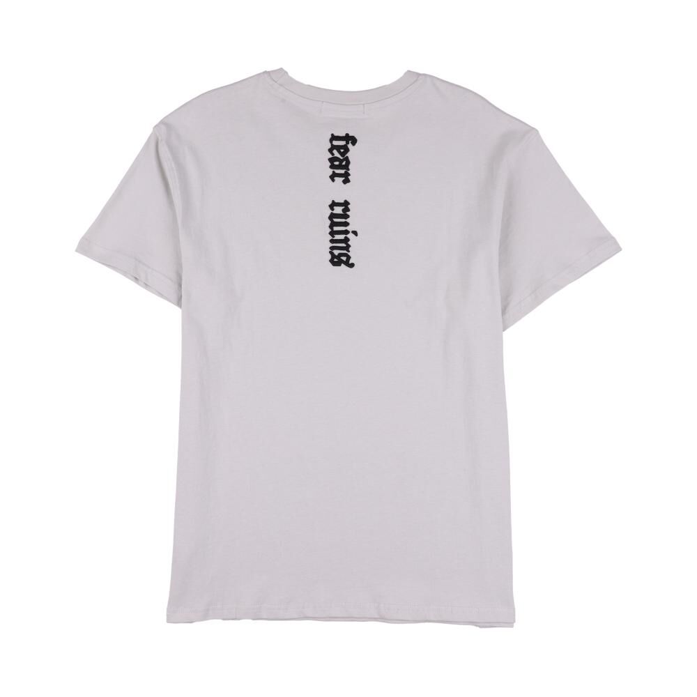 Polera Estampada Manga Corta Cuello Redondo Hombre Rolly Go image number 1.0