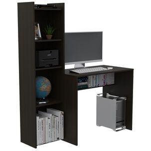 Escritorio Biblioteca 150x127,1x50 Cm Fm-030n Negro