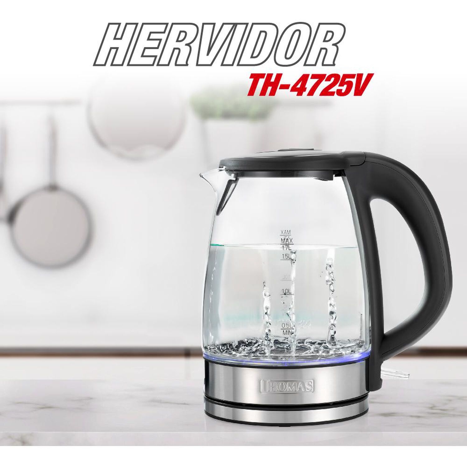 Hervidor Thomas TH-4725V / 1.7 Litros image number 1.0