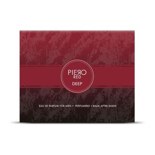 Set De Perfumería Red Deep Piero Butti / Set / Eau De Parfum + Perfumero + After Shave Piero Butti