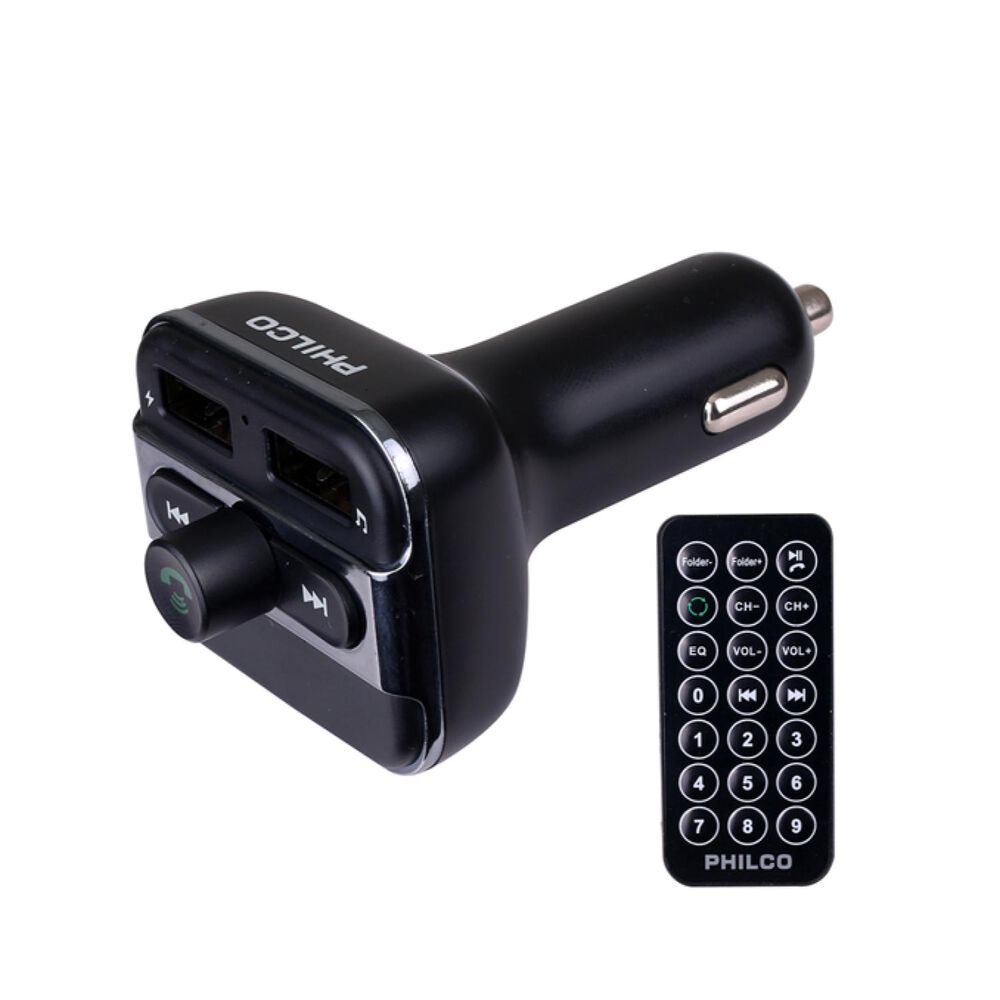Transmisor Bluetooth Fm Sd Usb Manos Libres image number 1.0