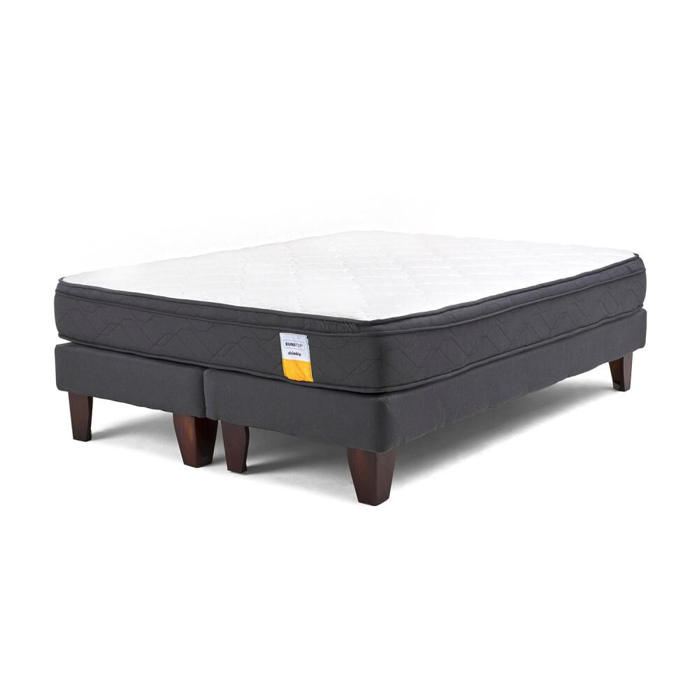 Cama Europea Drimkip Eurotop / Queen / Base Dividida image number 1.0