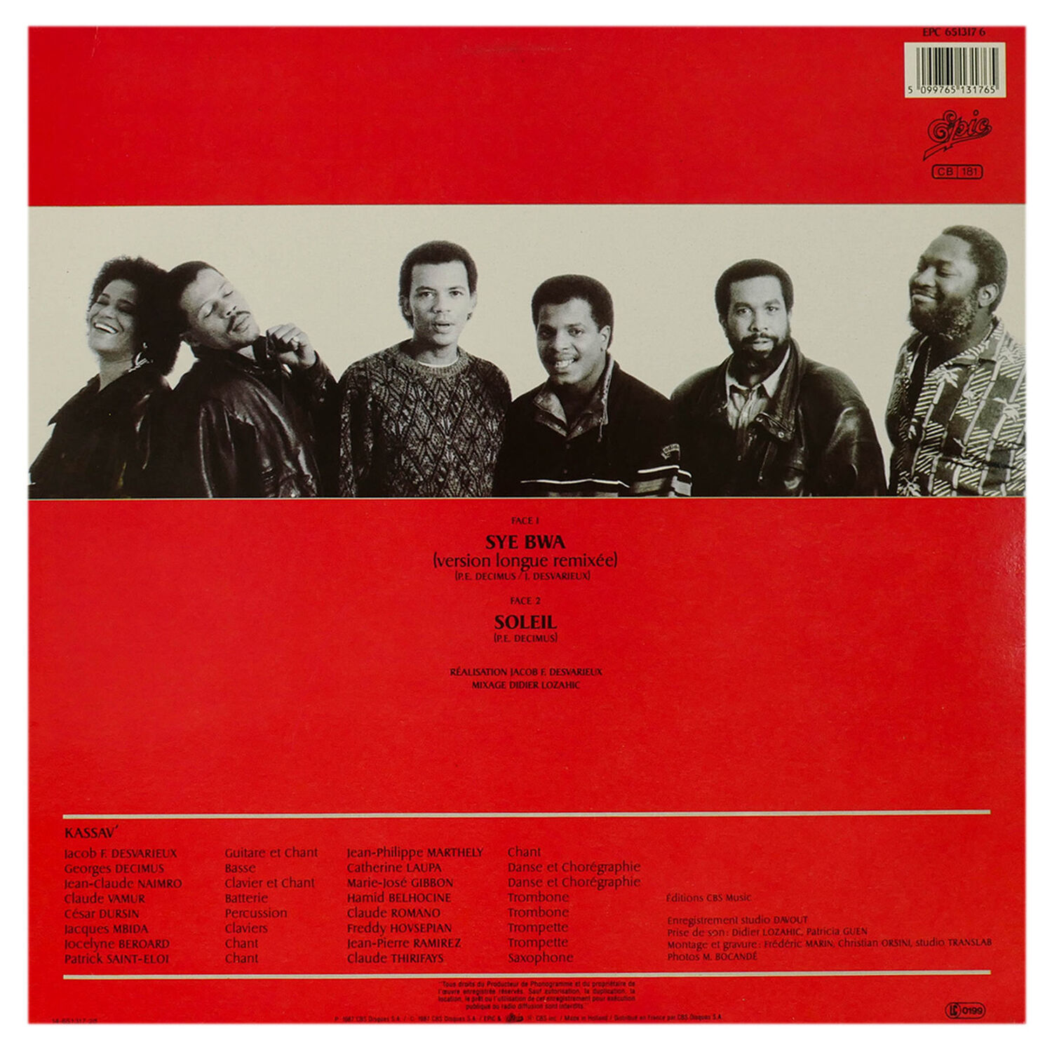 Kassav - Sye Bwa | 12" Maxi Single Usado image number 1.0