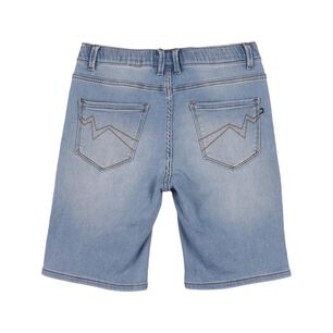 Bermuda Liso Tiro Medio Regular Hombre Rolly Go